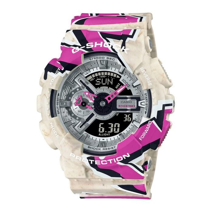 [Casio] Мужские часы G-Shock GA-110SS-1AJR, Серия Street Spirit, Многоцветные, Ограниченная серия