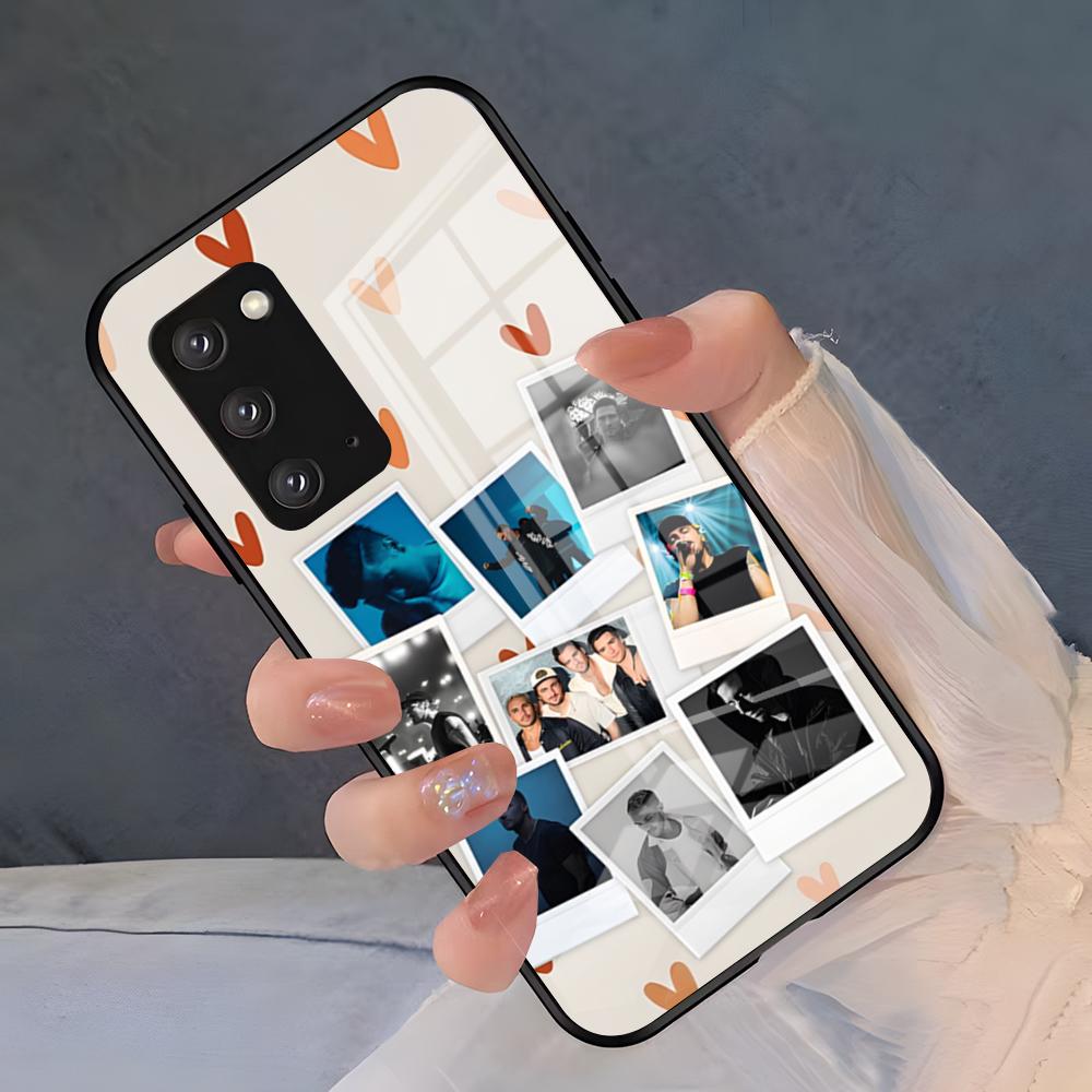 

Band B-Big Time Rush Phone Case For Samsung S26 S25 Plus S20 S20 Plus S22 Ultra S23 FE S21 Plus S21 Ultra Glass Cover Samsung S21 Ultra