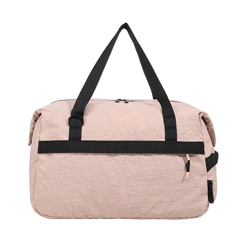 Women's travel duffel bag, large capacity gym bag, men's wet and dry separated sports bag, lightweight carry-on luggage, short trip travel bag