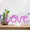 Innovative Unique Shape English Letter LED Light Home Bedroom Night Light Valentine S Day Gift