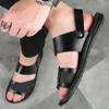 Men Trending Summer Outdoor Leisure Non-Slip Beach Indoor Slippers Slides Fashion Beach Shoes Slippers Men's Sandals 2025
