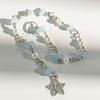 Ingemark Personality Ethnic Style Braided Hair Ring Tassel For Women Imitation Pearl Star Butterfly Moon Pendant Hair Jewelry