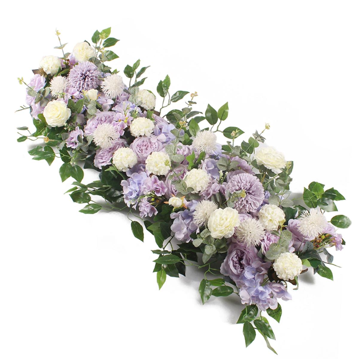 

100 см свадебные арочные цветы, композиция из искусственных цветов, шелковые искусственные пионы, цветочный ряд роз для свадебного декора, вечеринка своими руками