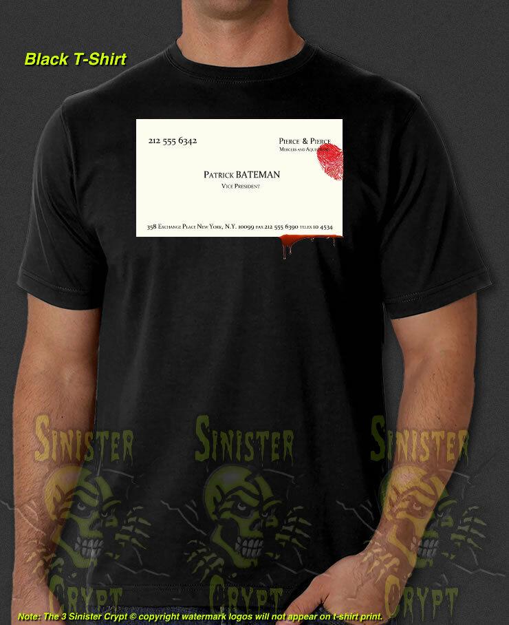 Patrick bateman t shirt Clearance