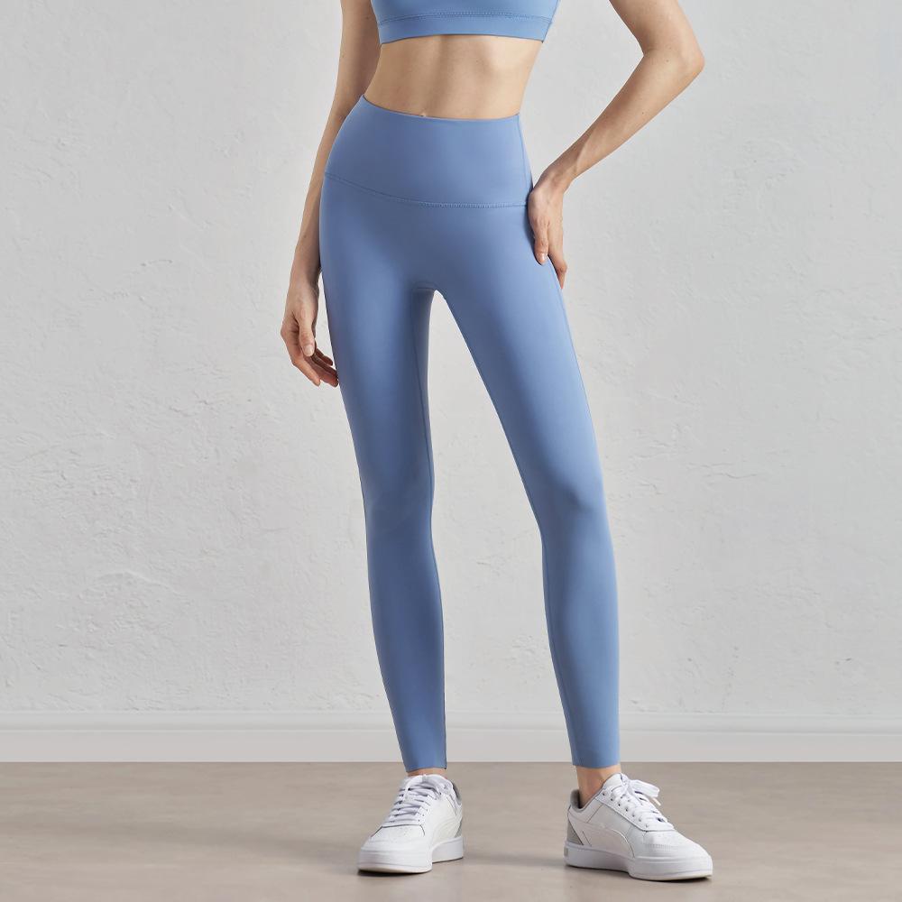 

Спортивные штаны весна и лето новые 2025 лайкра одежда для йоги фитнес брюки высокая талия бесшовные спортивные леггинсы дофаминовые женские летние 4/S