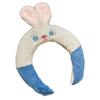 Adorable Cartoon Animal Plush Headband & Hair Clips for Kids & Adults - Perfect for Face Washing or Photos