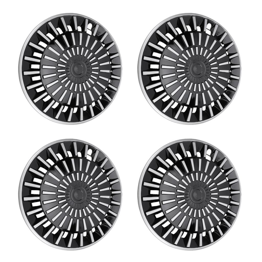 4PCS R15 Hub 15 Inch Thick ABS Stylish Wheel Cover Hub Replacement for 500
