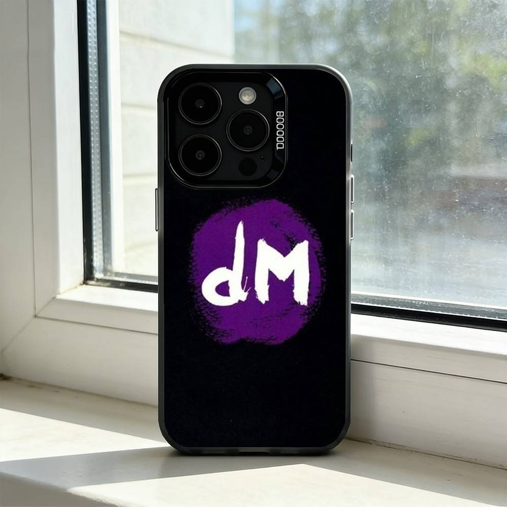 

Band Depeches M-Modes Phone Case For iPhone 17,16,15,14,13,12,11 Plus,Pro Max,XS,Colorful Silver Black Cover iPhone17promax