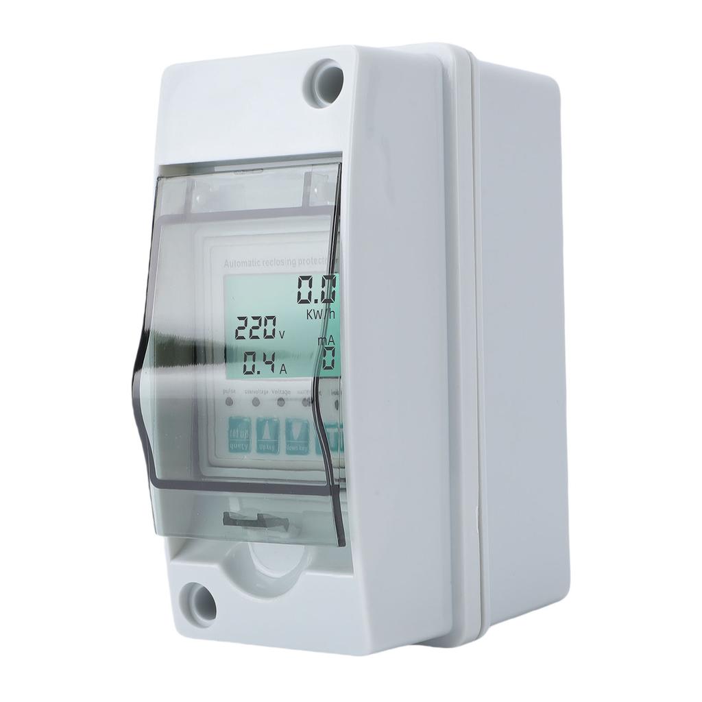 Smart Circuit Breaker with Distribution Box Miniature Single Phase Din Rail Mount Automatic Reclosing Over Under