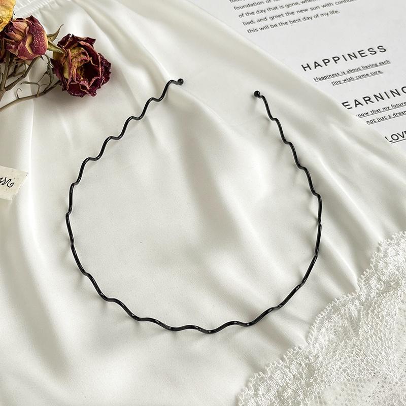 AISHG Non-slip Wash Wave Hair Bands for Women Invisible Movement Tide Simple Back Headwear Korean Hairband Girl Hair Accessories