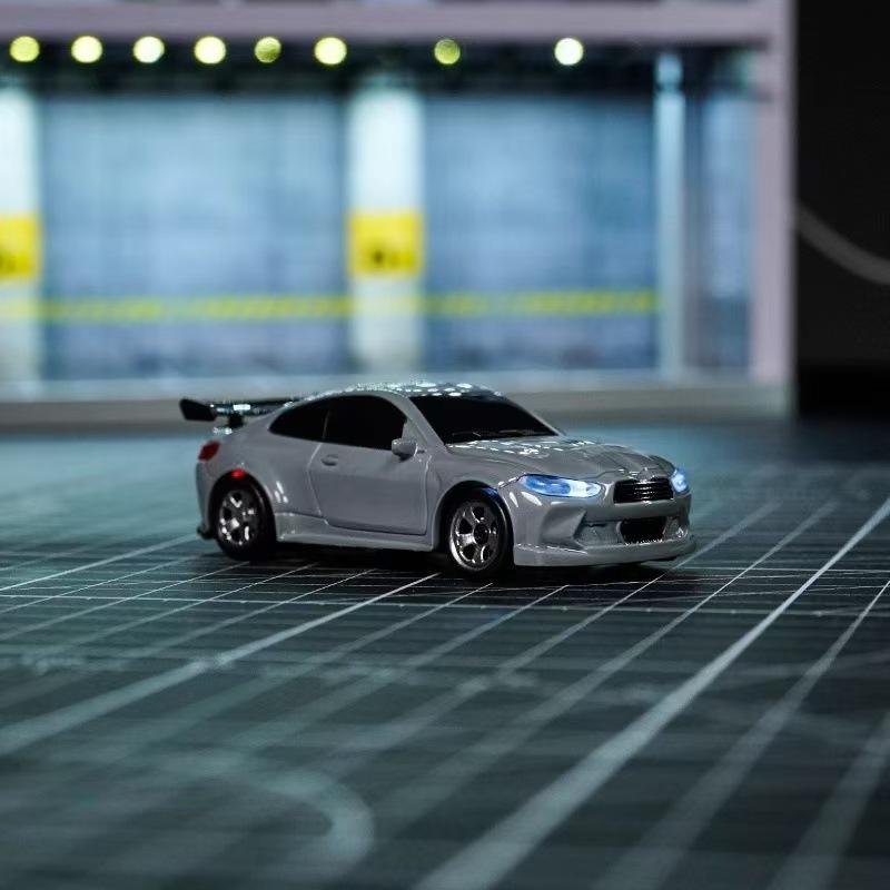 Sale Mini 4Wd Remote Control Drift Car 1:64 Scale With Led Lights Desktop Indoor Drifting For Adult Hobby Collectors Gift Toy