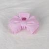 New Candy Bowknot Hair Claw Clips Women Girls Matt Plastic Big Bow Ponytail Holder Hair Clamps Crab Barrettes Hair Accessories