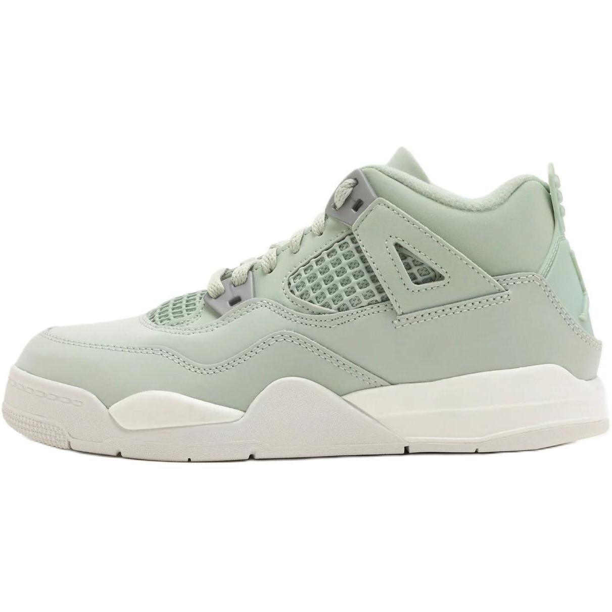 

Кроссовки Air Jordan 4 Retro PS Abundance / Seafoam Детские Зеленый Парус Металлик-Серебристый HV4385-003 27.5