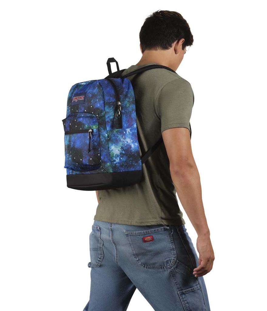 JanSport Cross Town Plus Backpack, Cyberspace Galaxy, Large, Casual