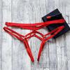 Dámská sexy tanga s ramínkami nadměrná velikost s vysokým elastickým spodním prádlem, kalhotky, spodky 153