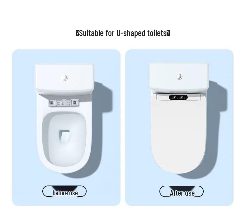Automatic Smart Toilet Seat with Instant Heating and Constant Temperature