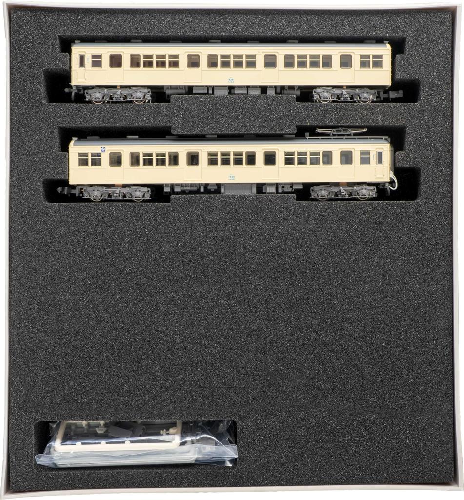 Greenmax N Gauge Tobu 7820 Selectable Car Basic Model 50809 Series, Number, 2-Car Set, Powered, Train,