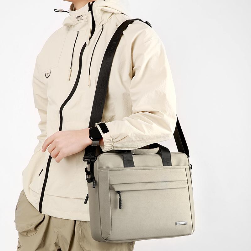 Men's Large Capacity Shoulder Bag Handbag Business Computer Bag Briefcase