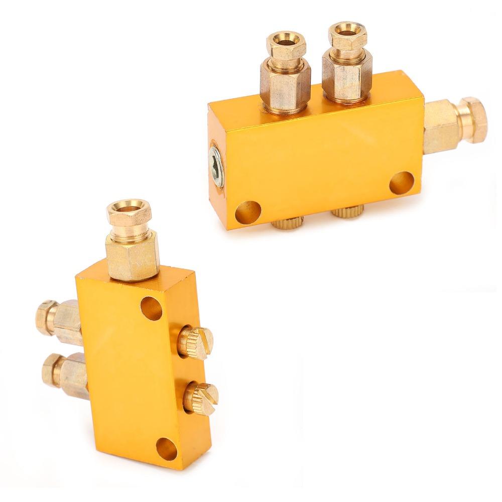 TKType Lubrication System 6Mm Inlet Piston Distributor Durable Divider Valve Industrial Machinery