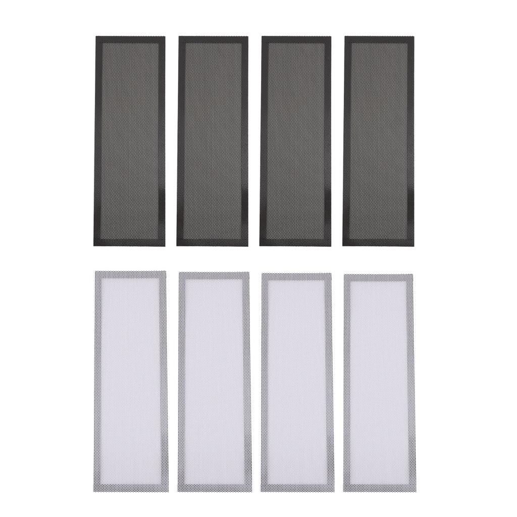 4PCS Floor Vent Covers PVC Magnetic Floor Register Vent Mesh Filter Screen for Wall Ceiling Catches 