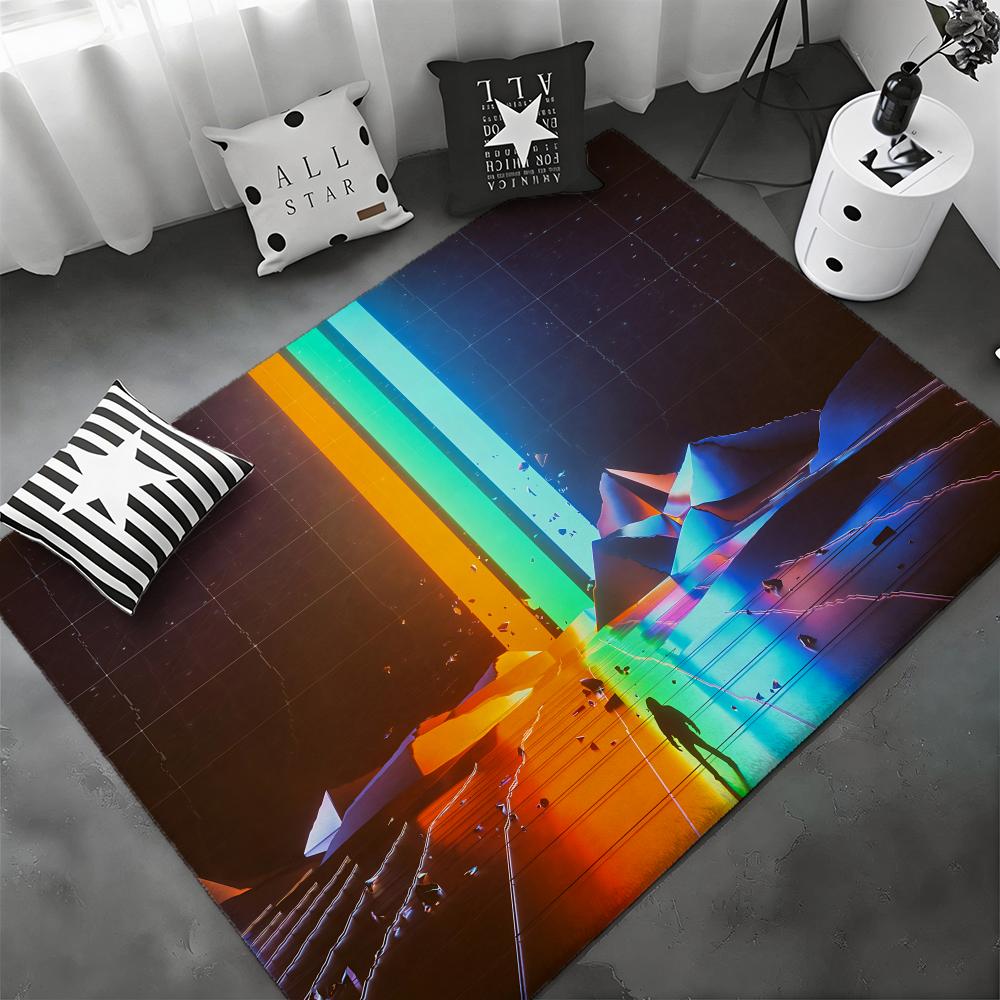 Popular Pop Rock Band I-Imagine Dragonss Floor Mat Soft Thickened Flannel Door Mat Non-Slip Living Room Rug Home Decor