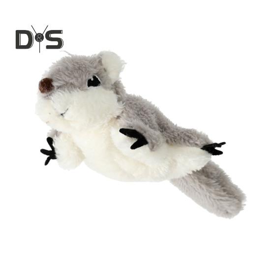 

Электрическая игрушка для кошек, плюшевые животные-стимуляторы с вибрацией и щебечущим звуком, активируемая прикосновением, интерактивная игрушка-дразнилка для домашних кошек и собак C