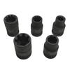 5x VAG Special Sleeve Brake Caliper Socket Hand Repair Tool for 1/2"Square Drive