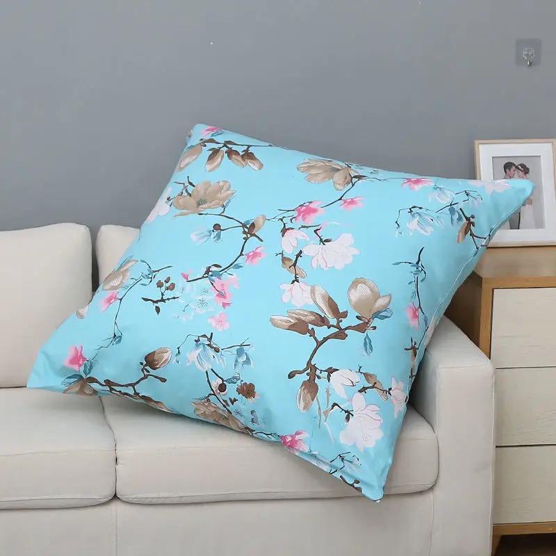 Floral Series Printing Pattern Decoration Home Pillowcase Square Office Cushion Cover
