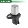 Motoforti Engine Camshaft Position Sensor Cam Position Sensor for Jaguar XKR 2000-2009 ABS Metal No.XW436C315BB Black Silver Tone