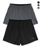 Leijibi [2Pack] Airbreeze Mesh Panel Shorts 5-Inch Running Shorts M (3 Colors) (Type A)