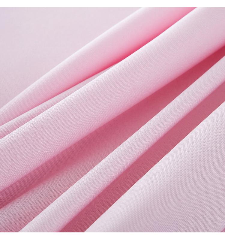 Round Waterproof & Oil-Proof Tablecloth - Solid Color, Premium Quality, Wash-Free Dining Table Cover