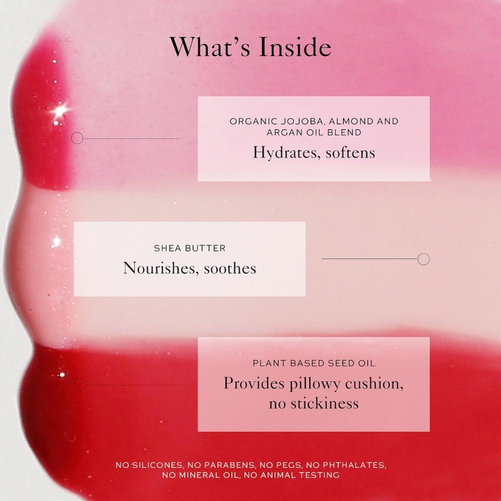 Westman Atelier Squeaky Clean Liquid Lip Hydrating Lip Balm 0.21 Oz  6.5 Ml Pipsqueak Bright Brick