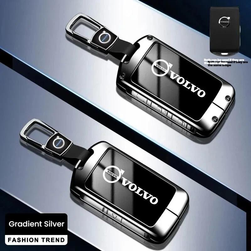 Verlauf Auto Schlüsselhülle Für Volvo XC60 XC40 XC90 S90 V60 S60 V90 C40 Polestar 1 2 Schlüsselanhänger Abdeckung Schutzhülle Auto Zubehör