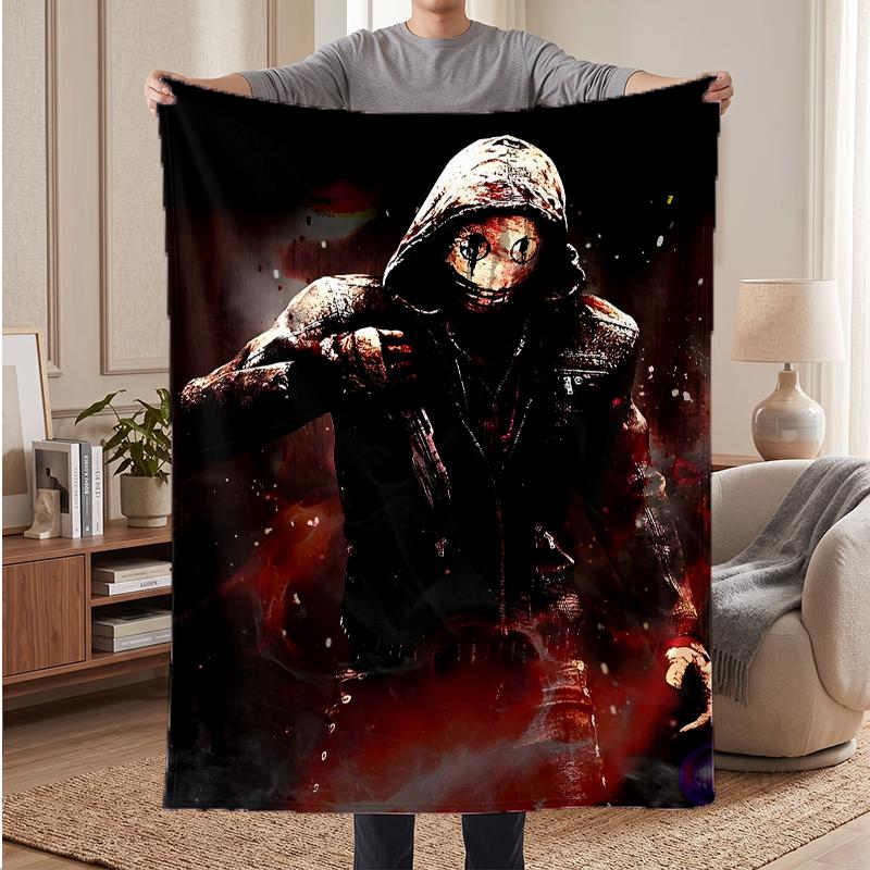 Dead by Daylight Soft Warm Flannel Blankets Comfortable Blanket for Home Decoration Gifting