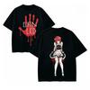Koszulka Anime Elfen Lied Vintage Sprana Estetyka Y2K Unisex Oversize Krótki Rękaw Letnia Bawełna Retro Streetwear 2026 Gorąca Wyprzedaż