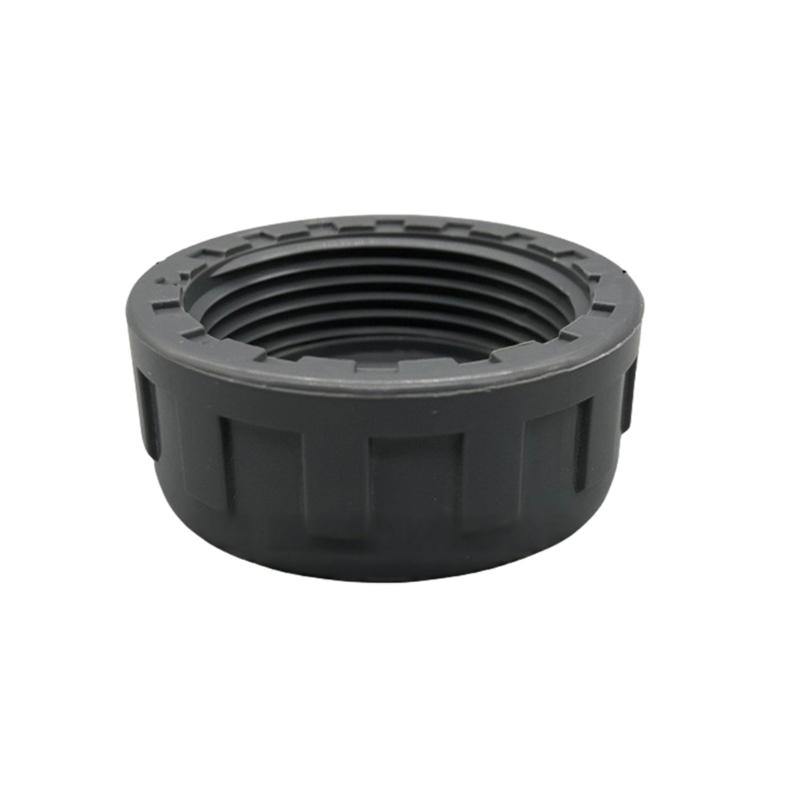 Aquarium Fish Tank Water Tube End Plug Female Thread PVC End Caps Garden Irrigation Pipe End Caps Easy To Install