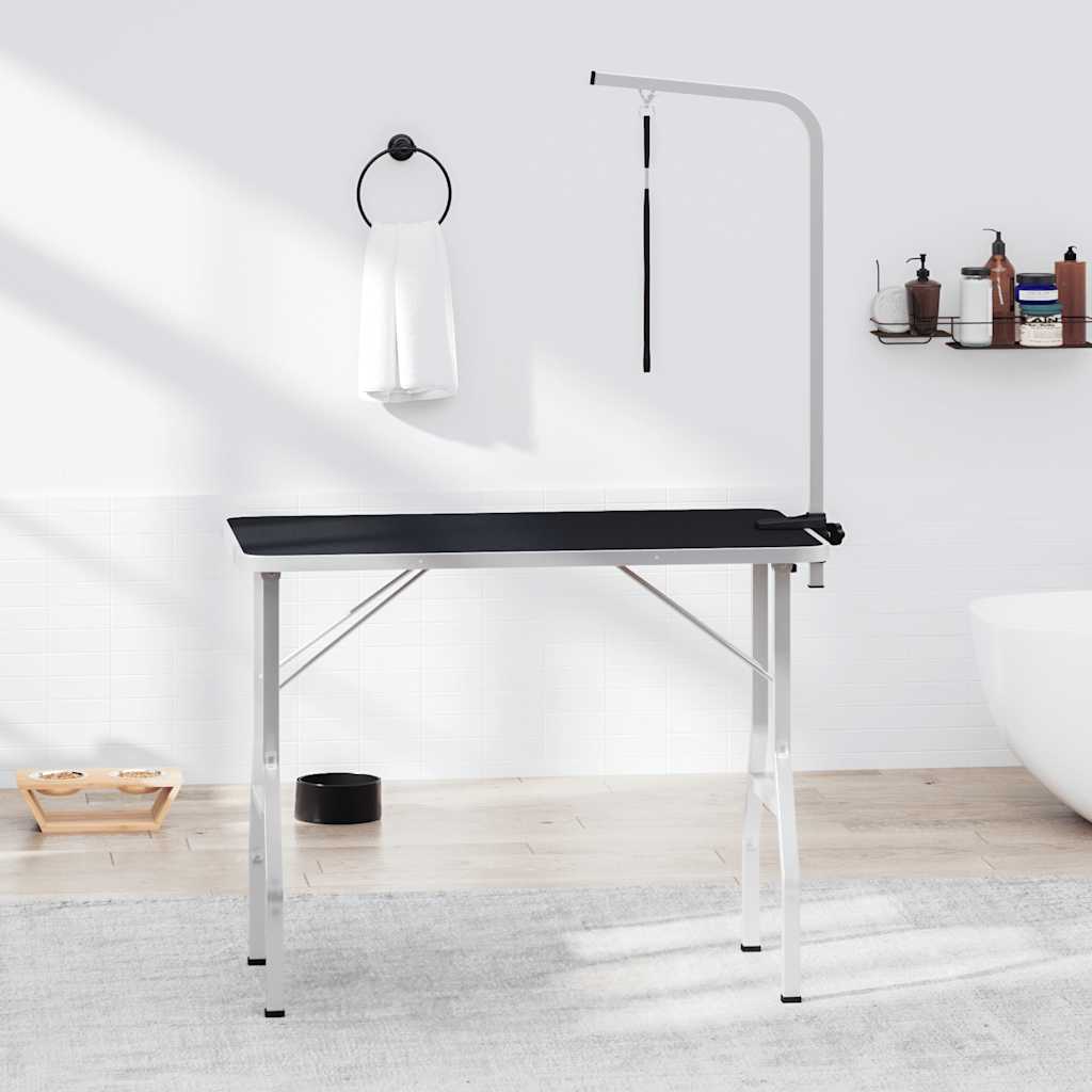 Verstellbarer Hundepflegetisch mit 1 Schlaufe