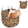 Hamster Hanging Nest Thicken Sugar Gilder Warm Rest Playing Cotton House(Leopard)