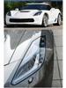 Transparent Headlight Covers for 2014-2019 Corvette C7