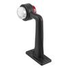 2Pcs 12 LED 10V‑30V Elbow Side Marker Indicator Light Lamp Side Marked Lamp for Car Truck (X1)