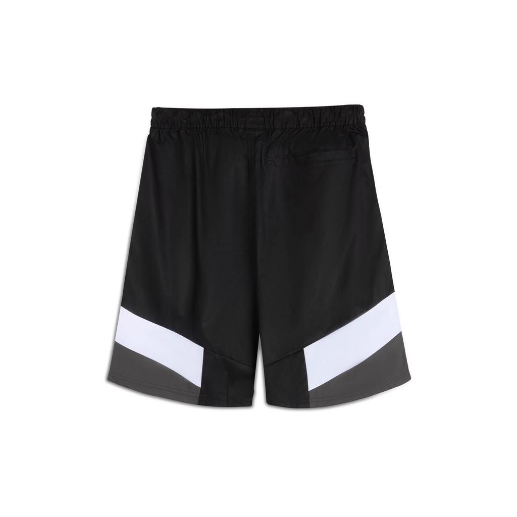 Puma Archive Pack Woven Shorts Colorful Comfortable Soft Versatile Casual Shorts Unisex Shorts Black 622784-01