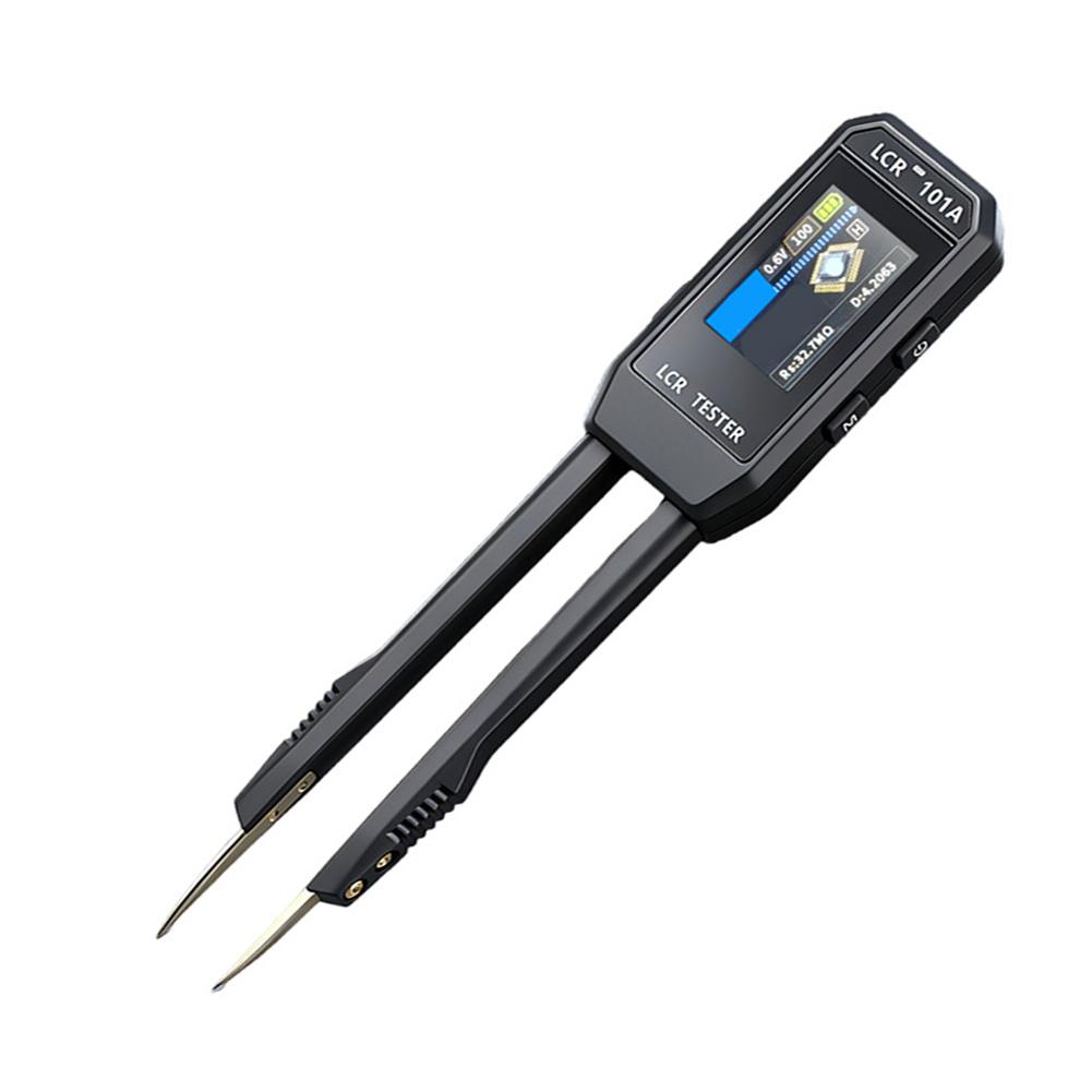 Pinceaux Testeur de Pont LCR Numérique Avec Écran Couleur de 1,14 Pouce Mesure Automatique Pour Résistance Capacité Type-C Portable