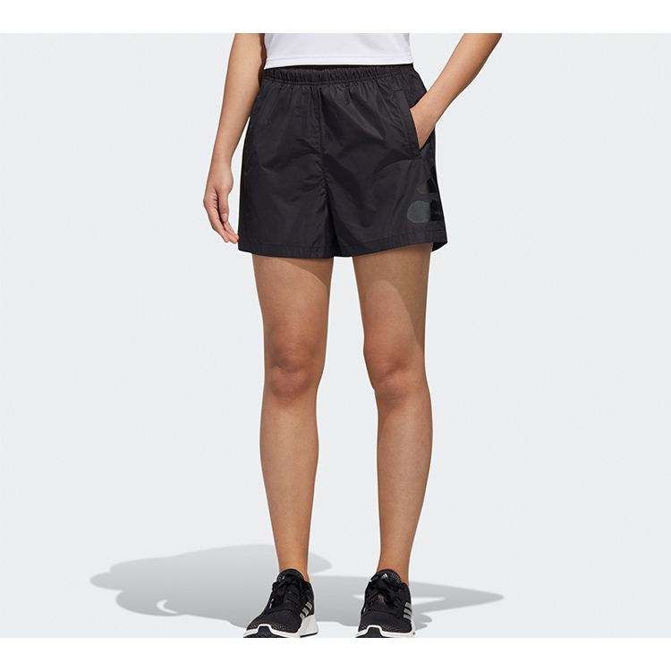 Adidas Sub Logo Shorts Women Shorts Black GL5628