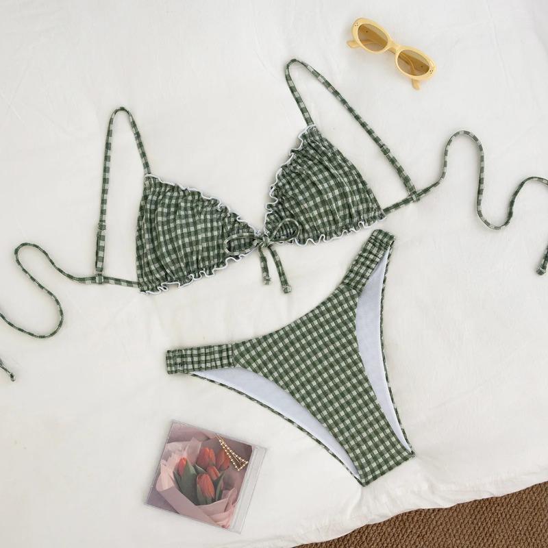 Costumi da Bagno Donna Push Up Femminili da Spiaggia Costumi da Bagno Bikini Brasiliano Set Bagnante da Piscina 2026 Bikini Sexy Costumi da Bagno Rosa