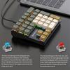 33 Key Wired Mechanical Numeric Keypad with Multi-color Lights Shaft Suitable for Finance, Business, Laptop Numeric Keyboard