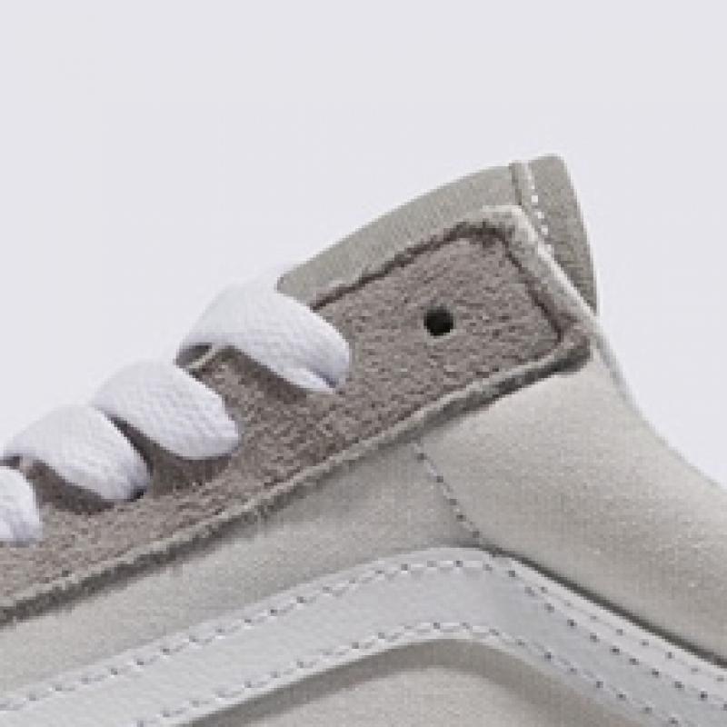 Barnes Old School   Canvas  Suede Block Grey Vn000ct8bgf1