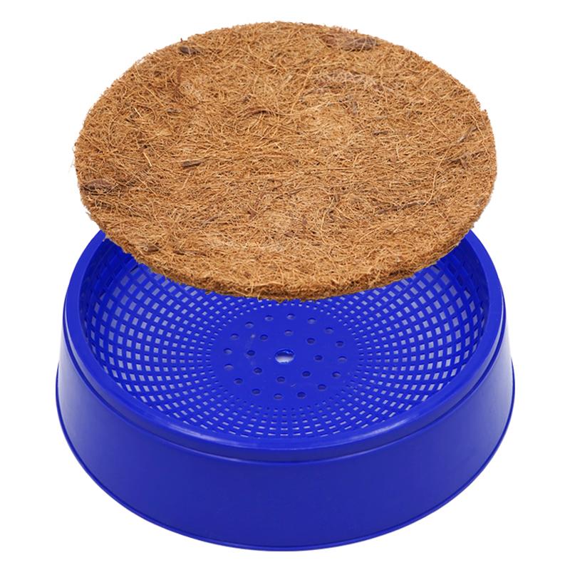

1 Set Grass Mat Dehumidification Grass Bird Nest Racing Pigeon Breeding Eggs Mat Bird Basin Nest for Bird 1set