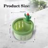 1pc Cactus Sink Drain Strainer Press Automatic Dumping Basket Multi-functional Use Filter Net for Tub Kitchen Waste Collector