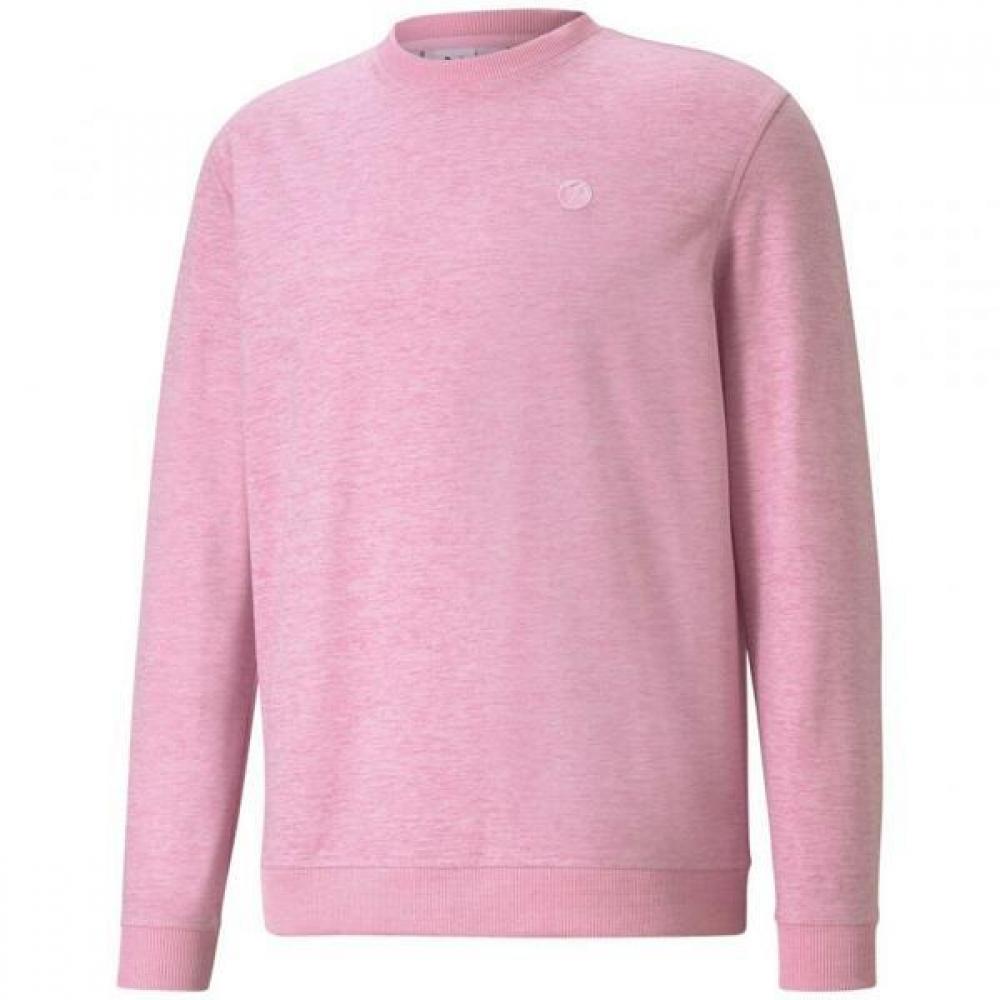 

Puma Arnold Palmer Golfbow Crewneck Sweater Sweatshirt 2022 Pink Palmer Cloudspun Size/S