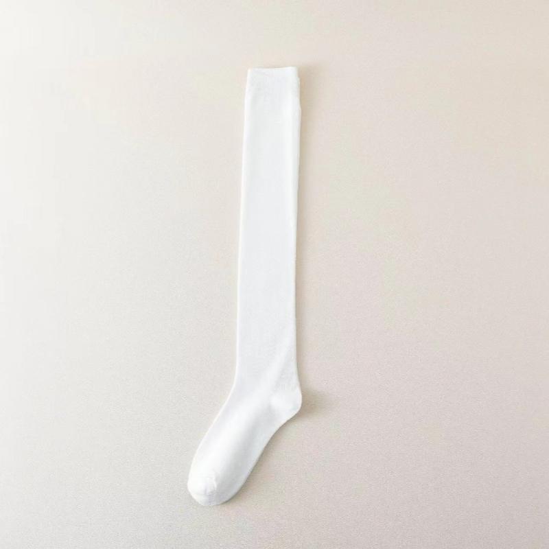 

Новые женские чулки, весенние тенденции, повседневные гольфы в стиле преппи, женские высококачественные однотонные длинные носки, удобные One Size